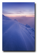 Massif du Hohneck enneige, La Bresse, Vosges, France