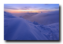 Aube, Massif du Hohneck enneige, La Bresse, Vosges, France