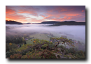 Vallée de Steinbach dans les Vosges du Nord, Obersteinbach, Bas-Rhin, Alsace, France