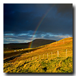 Rainbow, Kilbride point, Port Kilbride, Trotternish, Isle of Skye, Scotland