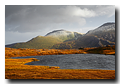 Loch Tarbhaidh, Beinn Spionnaidh and Cranstackie, Highlands, Scotland