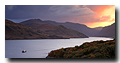 Boat, Loch Glendhu, Kylesku, Sutherland, Highlands, Scotland