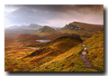 Quiraing, Loch Cleat, Isle of Skye, Scotland