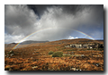 Rainbow near Loch Cluanie, Highlands, Scotland