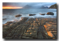 Evening light, Loch Scavaig, Cuillin Hills, Elgol, Isle of Skye, Scotland