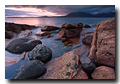 Pink Hour, Loch Scavaig, Cuillin Hills, Elgol, Isle of Skye, Scotland