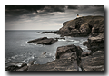 Mauvais temps, Phare de Stoer, Sutherland, Highlands, Scotland