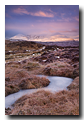 Montagne An Teallach avec ruisseau gele, Dundonnell, Wester Ross, Highlands, Scotland