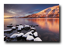 Eidepollen, Stonglandshals, Tranøy, Senja, Troms, Norvège