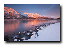 Eidepollen, Stonglandshals, Tranøy, Senja, Troms, Norvège