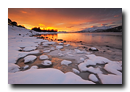 Eidepollen, Stonglandshals, Tranøy, Senja, Troms, Norvège