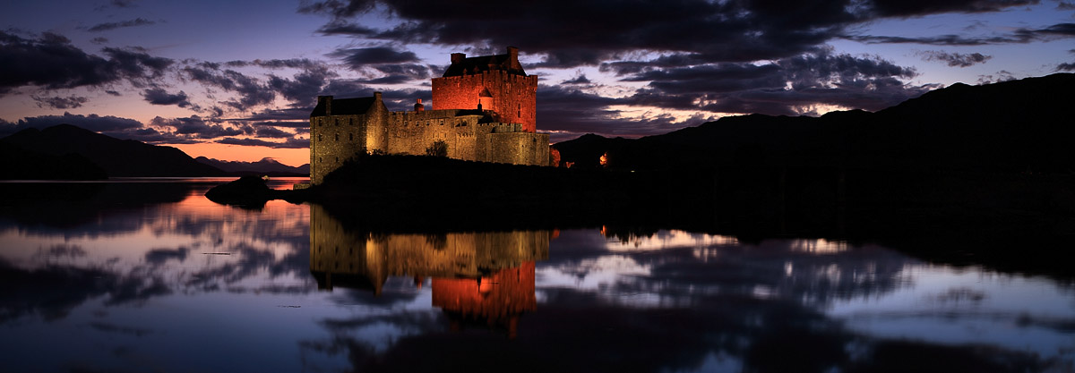 Lumières sur Eilean Donan Castle