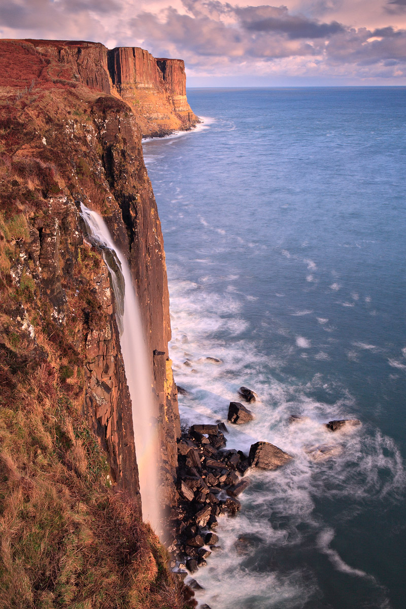 Sunrise on Kilt Rock